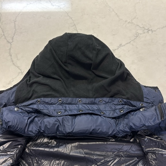 S13 New York Girls Down Winter Jacket with Detachable Hood  Size 8 - Picture 8 of 9